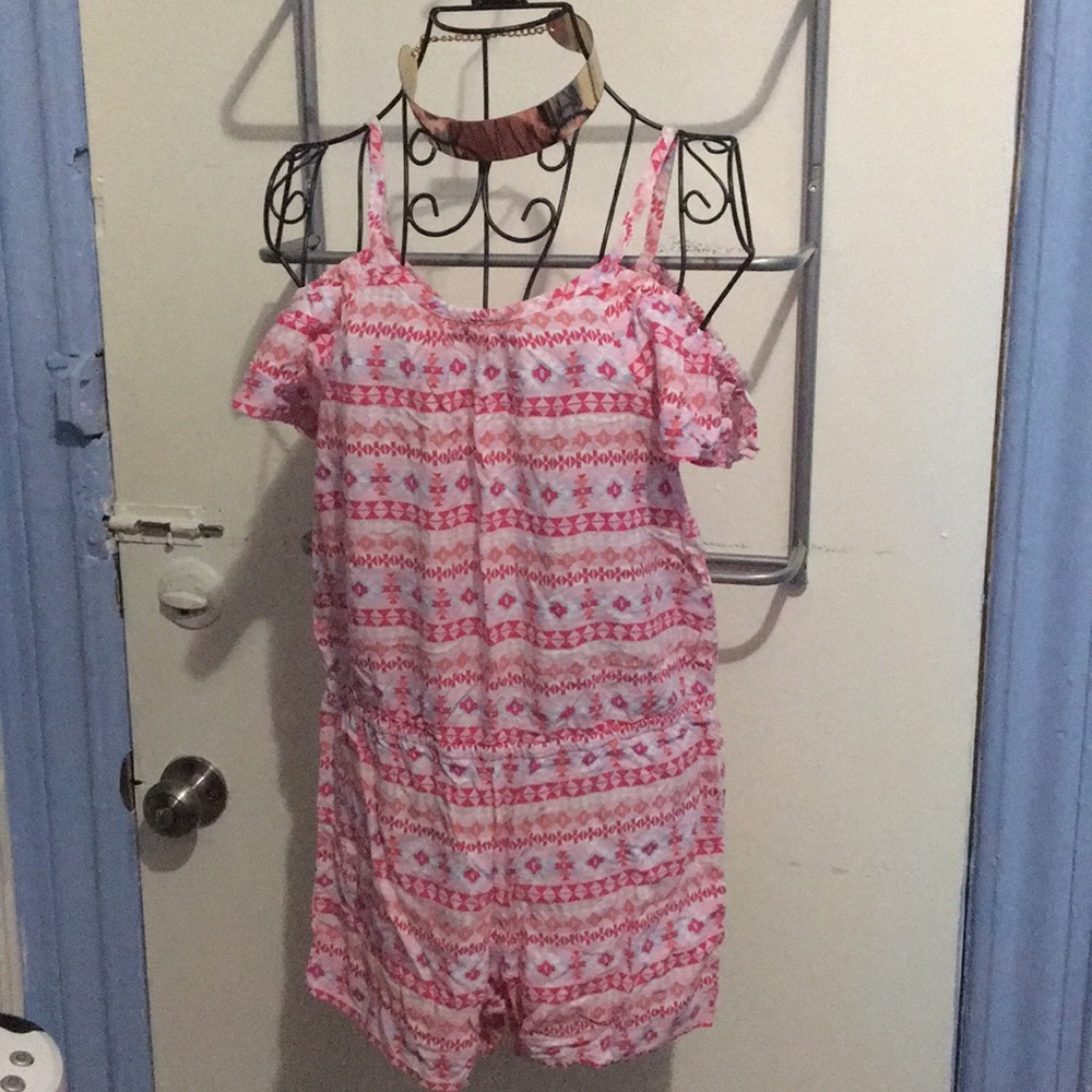 Tribal Print Romper